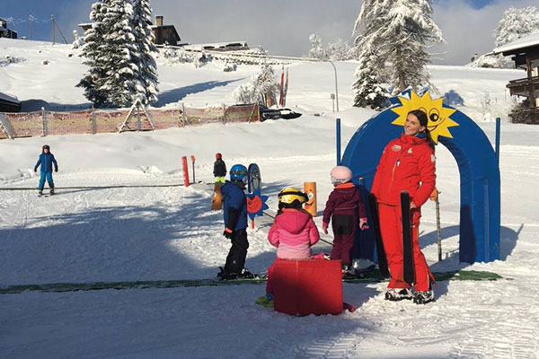 Burmi-Club Skikurs für Kinder bis 4 Jahre